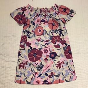 LOFT Off Shoulder Floral Dress, Size M